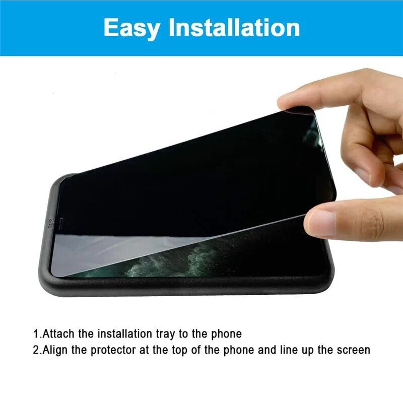 PrivacyArmor Privacy Tempered Glass Screen Protectors